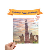 Qutub Minar Jigsaw Puzzle | Fun & Learning Games for kids - Mittimate